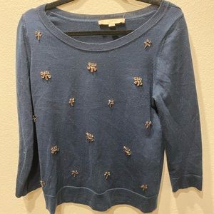 Loft beaded sweater